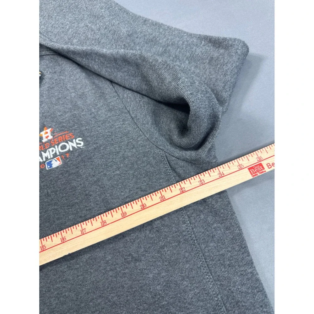 Tommy Bahama Houston Astros 2017 World Series Champions Gray Quarter Zip Mens L